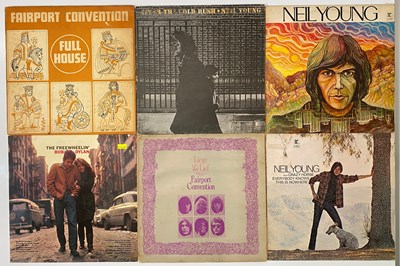 Lot 1153 - FOLK-ROCK, COUNTRY LPS - LARGE COLLECTION 300+ ITEMS - TIM BUCKLEY, CROSBY STILLS NASH