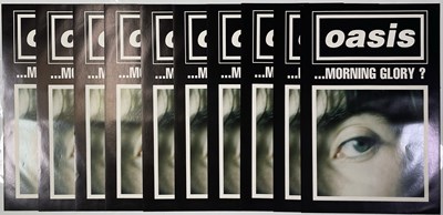 Lot 445 - OASIS - 'WHAT'S THE STORY' PROMO POSTER COLLECTION - LIAM - TEN POSTERS.