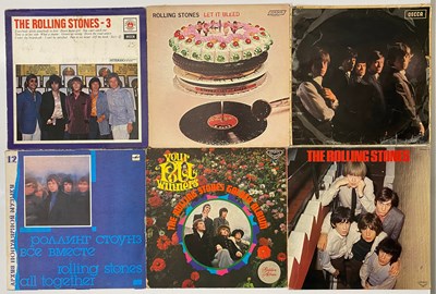 Lot 1215 - ROLLING STONES / MCCARTNEY / HENDRIX - LPs (INC SLEEVELESS/SLEEVES ONLY)