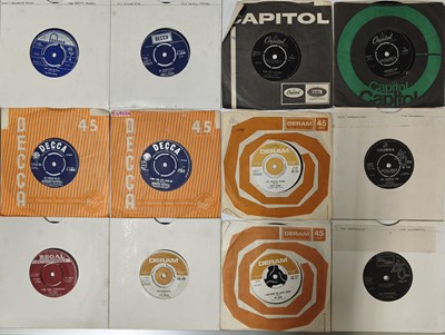 Lot 1161 - LARGE 7" COLLECTION - CLASSIC 60'S, BEAT, MOD, POP - PRETTY THINGS, BEACH BOYS, YARDBIRDS