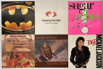 Lot 1162 - LARGE LP COLLECTION - SOUL, FUNK, DISCO, ELECTRONICA - STEVIE WONDER, SUGARCUBES ETC