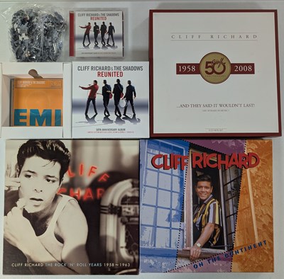 Lot 1163 - MASSIVE CLIFF RICHARD COLLECTION! CDS, SINGLES, LP BOXSETS + LIMITED STUFF
