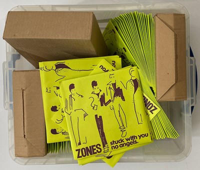 Lot 1166 - ZONES - 'STUCK WITH YOU' 7" - LARGE DEADSTOCK COLLECTION - 1979 POWER POP NEW WAVE