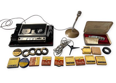 Lot 55 - VINTAGE AUDIO EQUIPMENT INC MICROPHONES.
