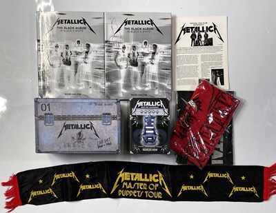 Lot 100 - METALLICA MEMORABILIA COLLECTION.