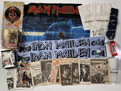 Lot 102 - METAL MEMORABILIA INC IRON MAIDEN.