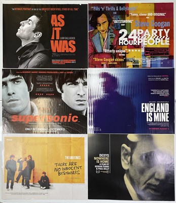 Lot 219 - MUSIC FILM QUAD POSTERS INC OASIS.