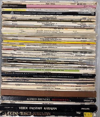 Lot 1234 - LARGE CLASSICAL COLLECTION, PROMOS, BOXSETS, UK HMV/DECCA/EMI ETC. 160+ ITEMS