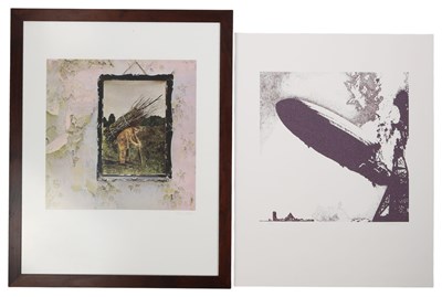 Lot 272 - LED ZEPPELIN - LIMITED EDITION SIGNED PRINTS.