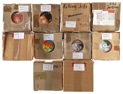 Lot 748 - 1970S AND 80S DEADSTOCK SINGLES COLLECTION INC RONNIE LANE / KILLING JOKE.