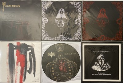 Lot 8 - 00'S/REPRESS BLACK METAL DOOM LPS - MAYHEM, BURZUM, RHAPSODY ON FIRE + MORE
