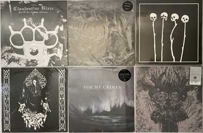 Lot 9 - 00'S/REPRESS BLACK METAL DOOM/DRONE LPS - SUNN O))), XASTHUR, CLANDESTINE BLAZE + MORE