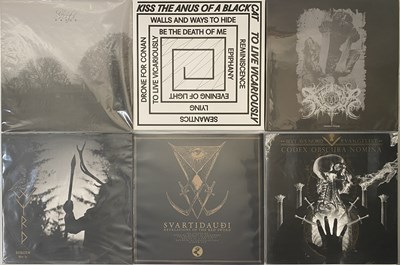 Lot 9 - 00'S/REPRESS BLACK METAL DOOM/DRONE LPS - SUNN O))), XASTHUR, CLANDESTINE BLAZE + MORE