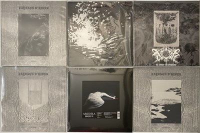 Lot 11 - ORIGINAL + REPRESS BLACK METAL DOOM/DRONE THRASH LPS - ARTILLERY, LEVIATHAN + MORE