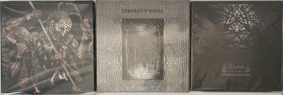 Lot 11 - ORIGINAL + REPRESS BLACK METAL DOOM/DRONE THRASH LPS - ARTILLERY, LEVIATHAN + MORE