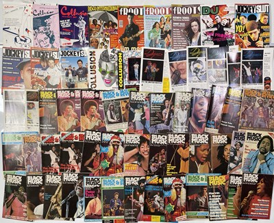 Lot 317 - BLACK MUSIC / DISCO / COLLUSION ETC - JOHN'S MAGAZINES.