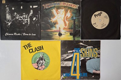 Lot 14 - RARE & CLASSIC PUNK, CRUST & ALTERNATIVE 7" PACK - CRISIS, WIRE, JOCK SCOT, THE STAINTS