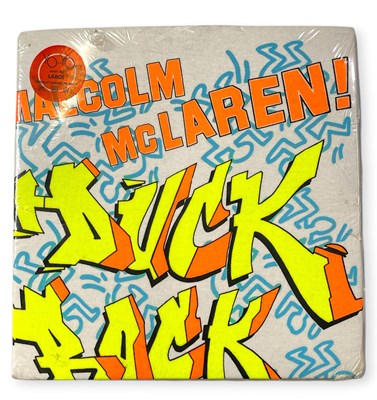 Lot 370 - PUNK - ORIGINAL MALCOLM MCLAREN - DUCK ROCK T-SHIRT - UNOPENED IN ORIGINAL PACKAGING.