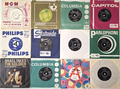 Lot 15 - UK PRESS 60'S BEAT, PSYCH, POPSIKE 7" SINGLES W/ DEMOS - THE BEACH BOYS, THE HELLIONS + MORE