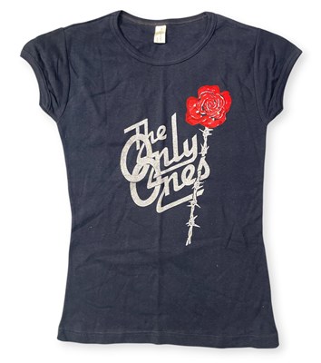 Lot 372 - PUNK - THE ONLY ONES - ORIGINAL 1978 PLANET TOUR T-SHIRT.