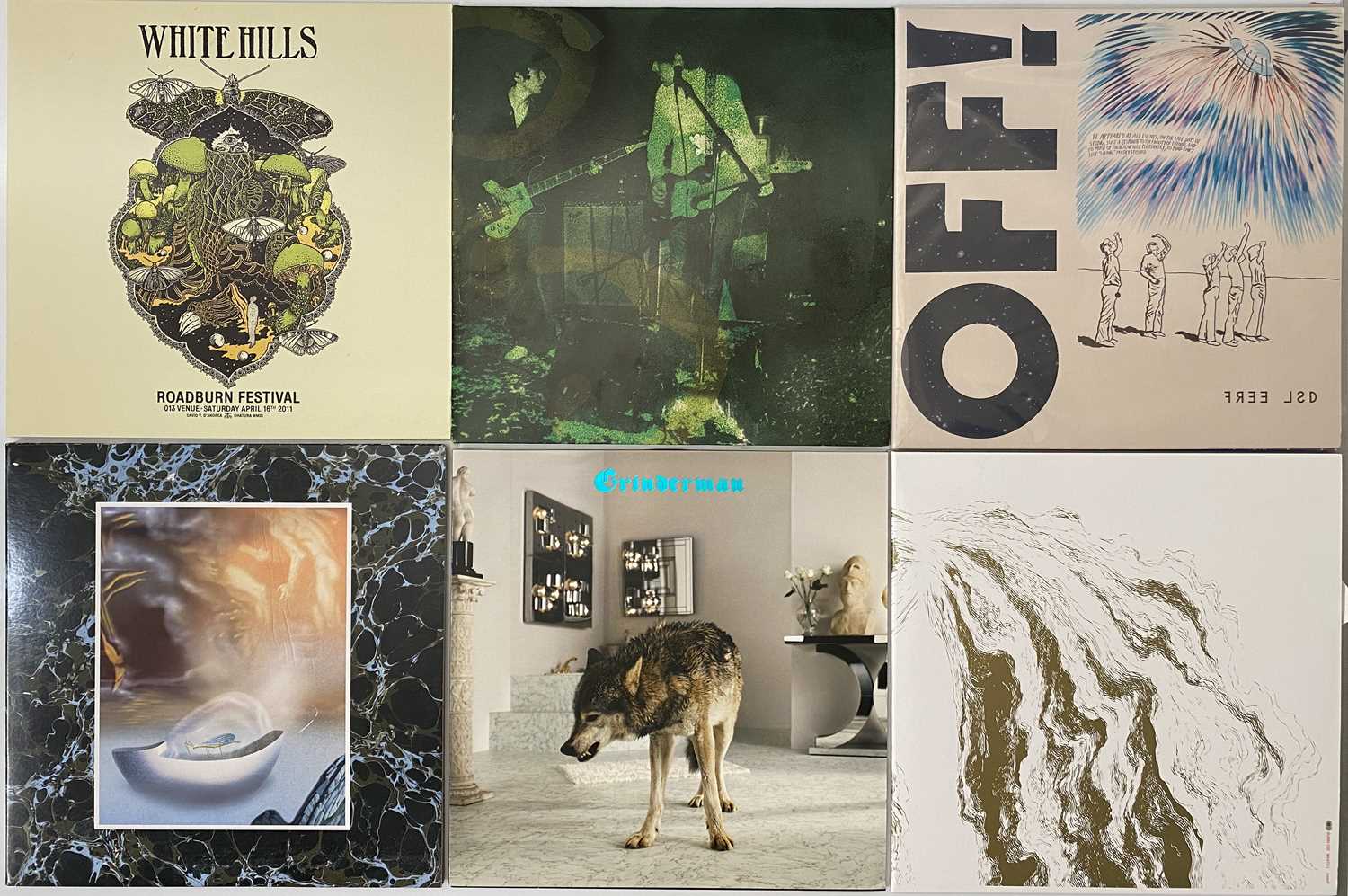 Lot 66 - ALTERNATIVE - PUNK - ROCK - MODERN PSYCH - LP COLLECTION - OFF!, WHITE HILLS, SUNN 0)))
