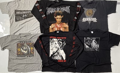 Lot 341 - GRUNGE / METAL / INDUSTRIAL - ORIGINAL T-SHIRT COLLECTION INC CRADLE OF FILTH.