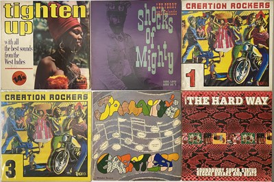 Lot 11 - REGGAE ROOTS SKA ROCKSTEADY DUB LPS & COMPS - THE PIONEERS, JOE GIBBS, SLIM SMITH