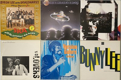 Lot 15 - REGGAE ROOTS DANCEHALL LOVERS LPS - DERRICK MORGAN, LEE PERRY, DUB SPECIALIST + MORE