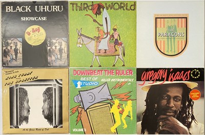 Lot 15 - REGGAE ROOTS DANCEHALL LOVERS LPS - DERRICK MORGAN, LEE PERRY, DUB SPECIALIST + MORE