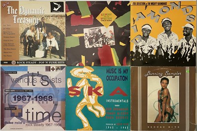 Lot 15 - REGGAE ROOTS DANCEHALL LOVERS LPS - DERRICK MORGAN, LEE PERRY, DUB SPECIALIST + MORE