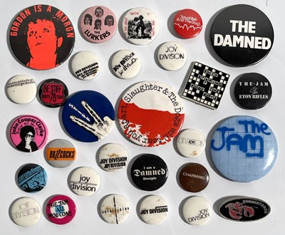 Lot 379 - PUNK - BADGE COLLECTION.
