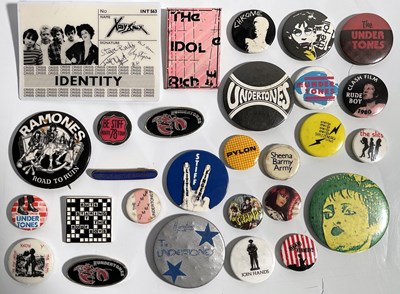 Lot 380 - PUNK BADGE COLLECTION.