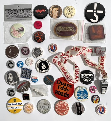 Lot 328 - 1970S BADGE COLLECTION.