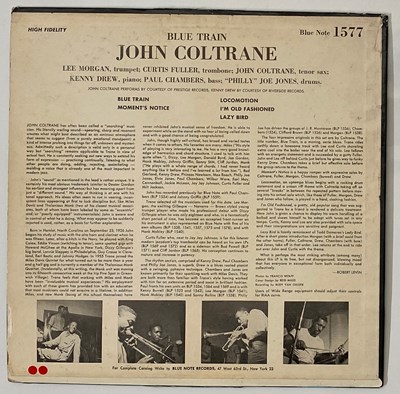 Lot 1 - JOHN COLTRANE - 'BLUE TRAIN' LP - USA STEREO 1964 'NEW YORK USA' LABELS
