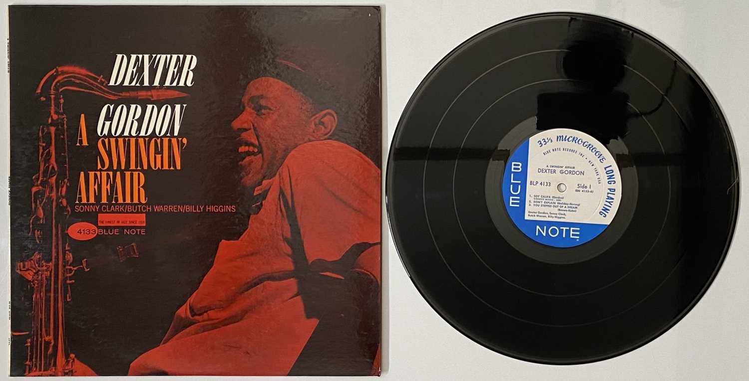 Lot 2 - DEXTER GORDON - 'A SWINGIN' AFFAIR' LP - USA MONO 1962, BLUE NOTE