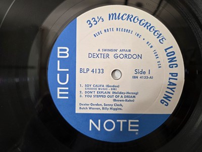 Lot 2 - DEXTER GORDON - 'A SWINGIN' AFFAIR' LP - USA MONO 1962, BLUE NOTE
