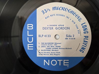 Lot 2 - DEXTER GORDON - 'A SWINGIN' AFFAIR' LP - USA MONO 1962, BLUE NOTE