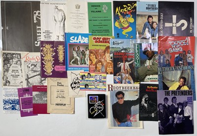 Lot 334 - PROGRAMME AND MEMORABILIA COLLECTION.