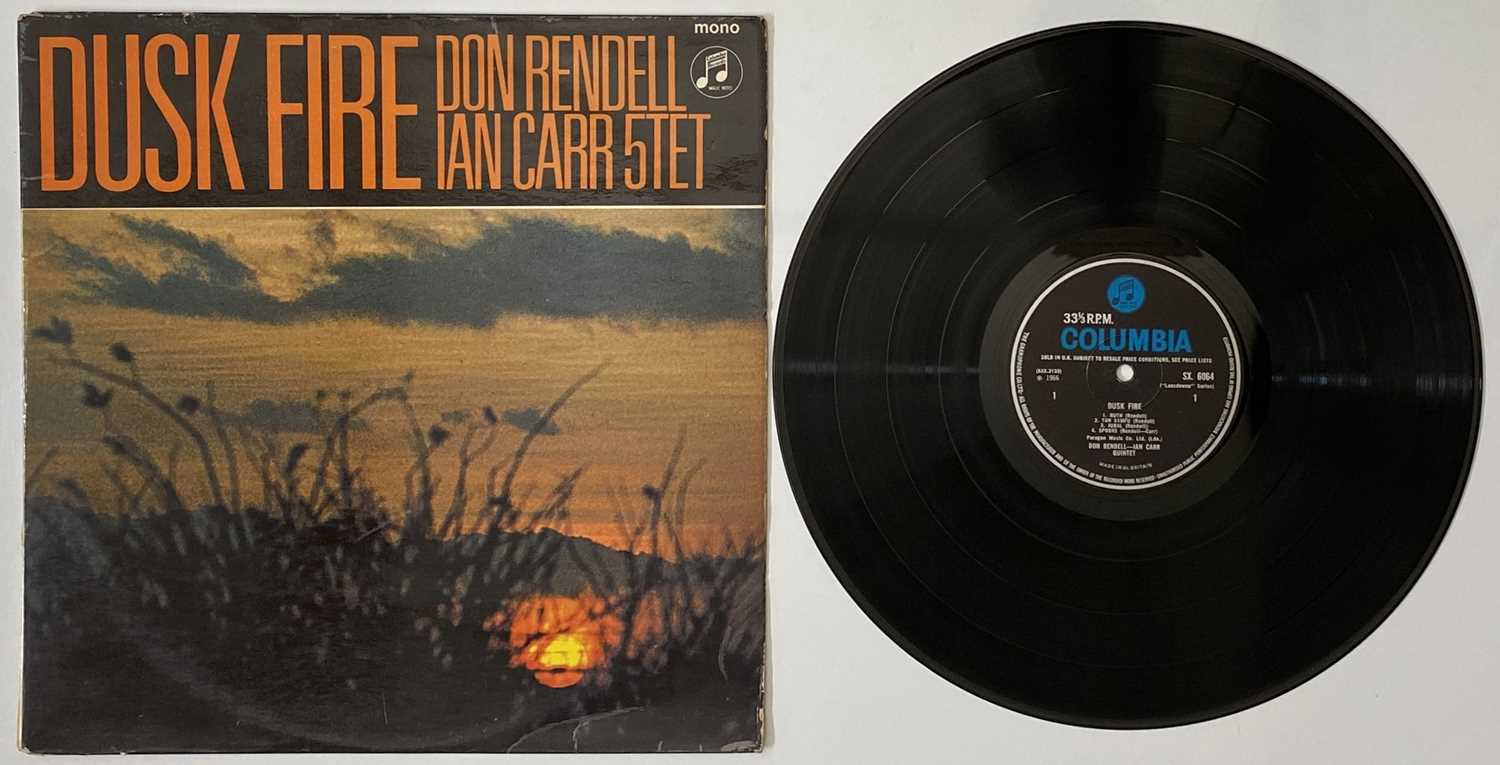 Lot 8 - DON RENDELL IAN CARR 5TET - DUSK FIRE LP - UK 1966 MONO (COLUMBIA SX 6064)