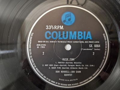 Lot 8 - DON RENDELL IAN CARR 5TET - DUSK FIRE LP - UK 1966 MONO (COLUMBIA SX 6064)