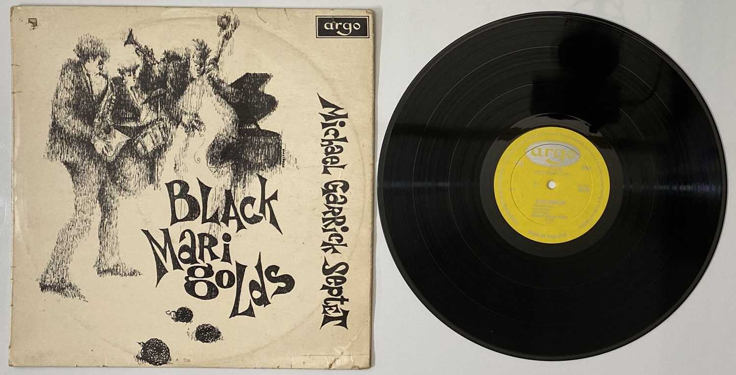 Lot 9 - MICHAEL GARRICK SEPTET - 'BLACK MARIGOLDS' LP - UK MONO 1966, YELLOW ARGO ORIGINAL