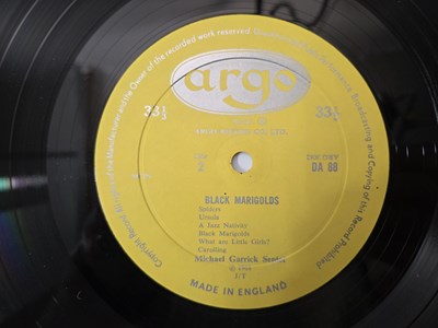 Lot 9 - MICHAEL GARRICK SEPTET - 'BLACK MARIGOLDS' LP - UK MONO 1966, YELLOW ARGO ORIGINAL