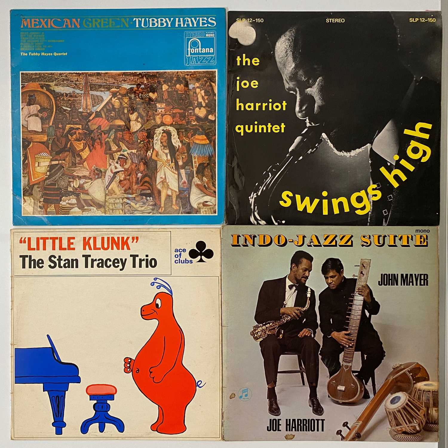 Lot 10 - RARE BRITISH JAZZ LP PACK - JOE HARRIOTT, STAN TRACEY TRIO, TUBBY HAYES + MORE