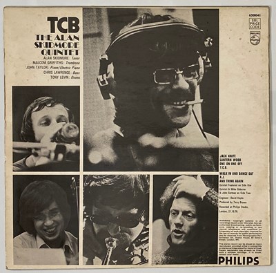 Lot 22 - THE ALAN SKIDMORE QUINTET - 'TCB' LP - UK 1971 ORIGINAL (PHILIPS) - RARE BRITISH JAZZ