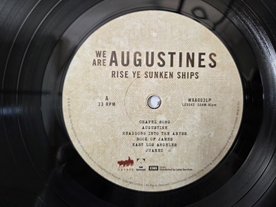 Lot 28 - WE ARE AUGUSTINES - RISE YE SUNKEN SHIPS LP (UK PRESSING - WAA003LP)