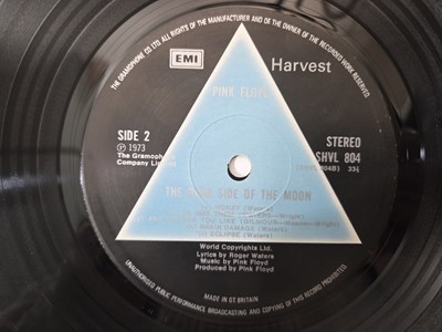 Lot 30 - PINK FLOYD - THE DARK SIDE OF THE MOON LP (ORIGINAL UK 'SOLID BLUE' COPY - MIDNIGHT BLUE SLEEVE - SHVL 804)