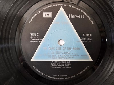Lot 31 - PINK FLOYD - THE DARK SIDE OF THE MOON LP (ORIGINAL UK 'SOLID BLUE' COPY - SHVL 804)