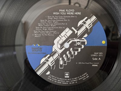 Lot 36 - PINK FLOYD - WISH YOU WERE HERE LP (JAPANESE - 30AP 1875)