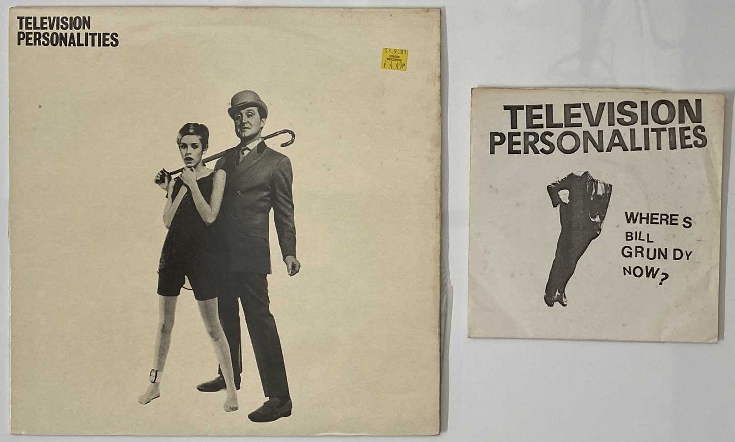 Lot 37 - TELEVISION PERSONALITIES - LP / 7" PACK