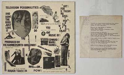 Lot 37 - TELEVISION PERSONALITIES - LP / 7" PACK